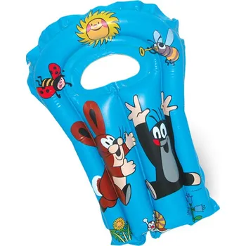 Hračka pro nejmenší Wiky Dětské lehátko s průzorem - Krtek 52x75cm - modré