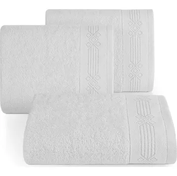 Ručník BAVLNĚNÝ RUČNÍK KAMELA 50X90 CM BÍLÁ