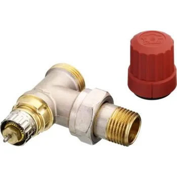 Ventil Danfoss RA-N 15 radiátorový ventil 1/2"D, rohový, vnější závit, termostatický, s přednastavením průtoku