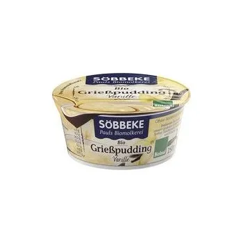 Söbbeke Krupicový puding vanilka 150g bio