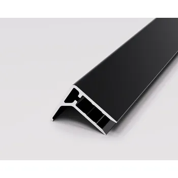 Stavební profil Hliníkový ukončovací profil F6 - antracit Délka: 2132