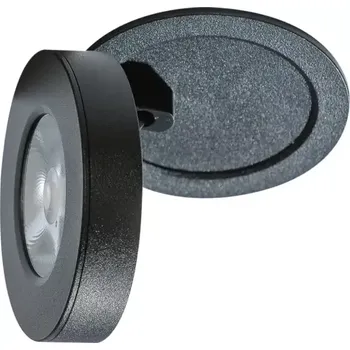 Bodové svítidlo Bodové světlo Frida 12W 4000K černé do sádrokartonu