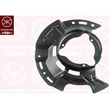 Brzdový kotouč Ochranný plech proti rozstřikování, brzdový kotouč KLOKKERHOLM 3137378