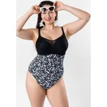 TIMO Timo | Jednodílné plavky NettieBra se síťovinou - 80C / 72