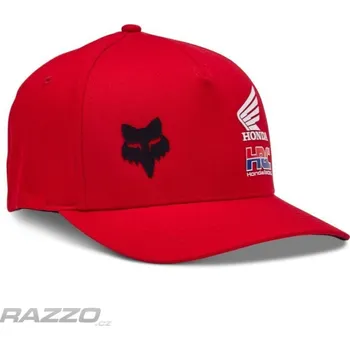 Kšiltovka Pánská čepice FOX X Honda FlexFit Hat Flame Red F24 S - M