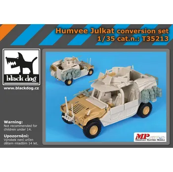 Plastikový model Blackdog 1/35 Humvee Julkat - conversion set (TAM)