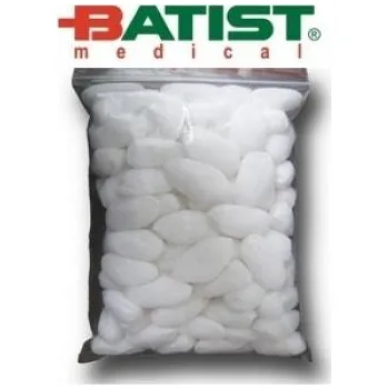 Batist Tampon gázový stáčený nesterilní 15×15cm – savý pro zdravotnictví