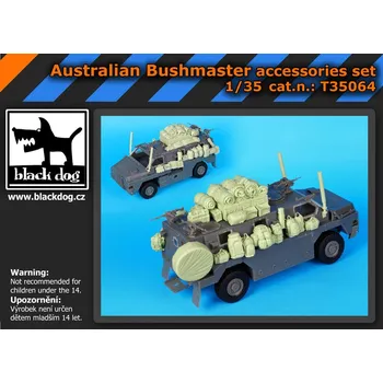 Plastikový model Blackdog 1/35 Australian Bushmaster accessories set