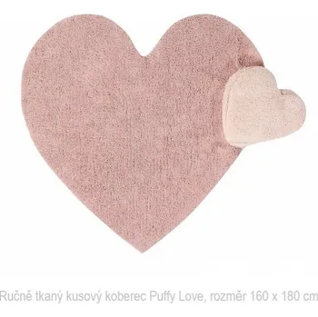 Koberec Ručně tkaný kusový koberec Puffy Love, rozměr 160 x 180 cm