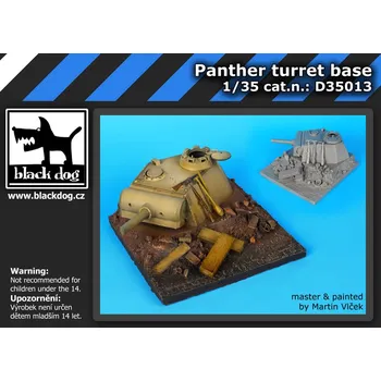 Plastikový model Blackdog 1/35 Panther turret base