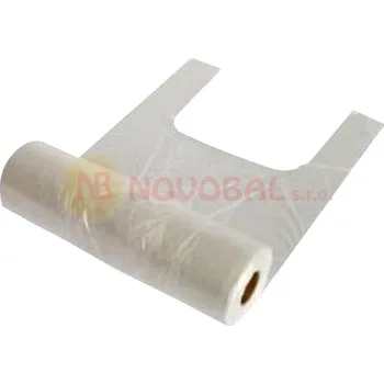 Sáček na potraviny Taška 5kg role 22+12x49 - transparentní - role (200 ks)