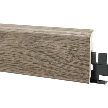 Podlahová lišta soklová Arbiton VIGO 60 - Dub Dark 12