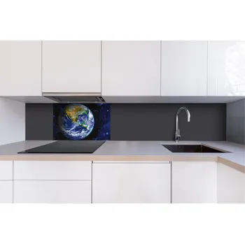Obklad DIMEX | Dibond za kuchyňskou linku DBW-06040-230 | 60 x 40 cm | Zeměkoule + Dibond deska za kuchyňskou linku DIMEX v rozměru 60 x 40 cm, motiv Zeměkoule