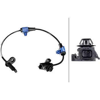 ABS Snímač, počet otáček kol HELLA 6PU 358 217-551