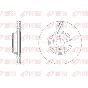 Brzdový kotouč Brzdový kotouč REMSA 62127.10