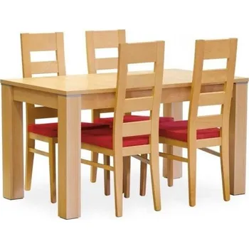 Jídelní set STIMA Jídelní set Peru-Falco (4 židle) VARIANTA PROVEDENÍ: stůl (d/š/v) 120 x 80 x 77 cm + 4 židle