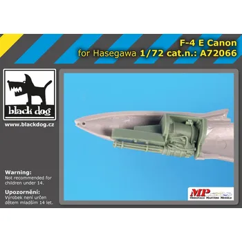 Plastikový model Blackdog 1/72 F-4E cannon (HAS)