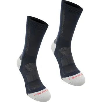 Pánské ponožky Karrimor 2 Pack Walking Sock Junior Navy Junior 1-6