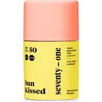 Přípravek na opalování SEVENTYONE PERCENT OPALOVACÍ TYČINKA SPF50+ SUNKISSED , 15g