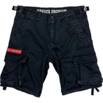 Pánské kraťasy YAKUZA kraťasy YPS 3655 Cargo black - XL