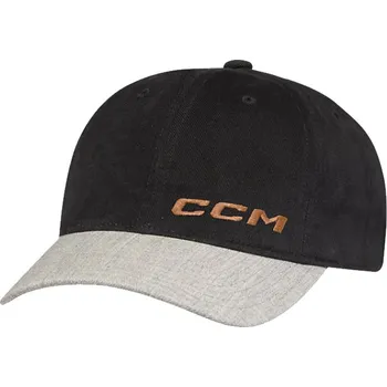 Kšiltovka Kšiltovka CCM All Outside Slouch Cap černá 4354558 Barva: BGR - Černo-šedá, Velikost: Univerzální