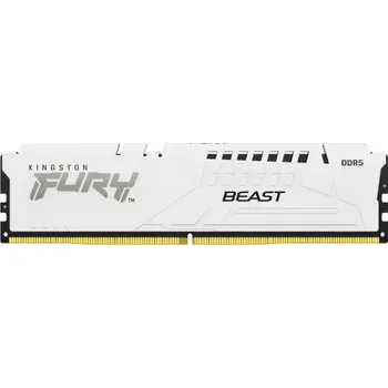 Operační paměť Kingston Fury Beast DDR5 16GB 6000MHz EXPO bílá