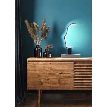 Lampička Designová stolní lampa Face