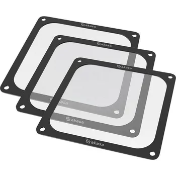 PC ventilátor Akasa GRM14-M01-BKT3 mřížka PC ventilátoru s filtrem 140 x 140 mm