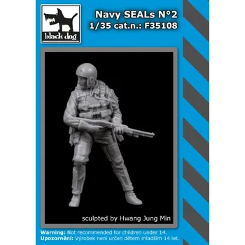 Plastikový model Blackdog 1/35 Navy Seals No.2 (1 fig.)