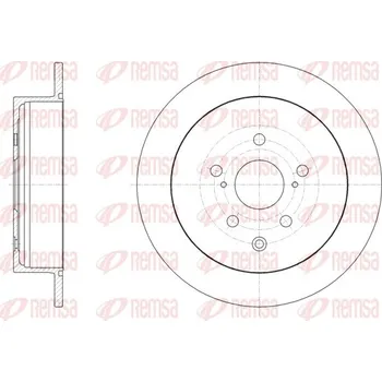 Brzdový kotouč Brzdový kotouč REMSA 61815.00