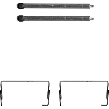 Brzdový kotouč Sada prislusenstvi, oblozeni kotoucove brzdy TEXTAR 82550400