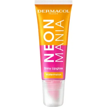 Péče o rty Dermacol Neon Mania Watermelon lesk na rty 10 ml