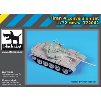 Plastikový model Blackdog 1/72 Tiran 4 conversion set (TRUMP)
