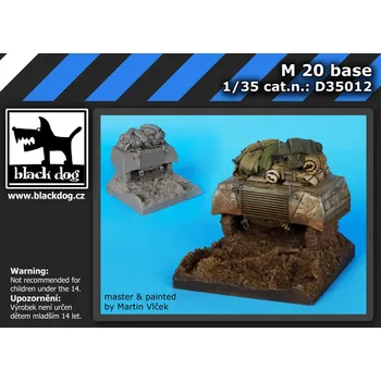 Plastikový model Blackdog 1/35 M 20 base