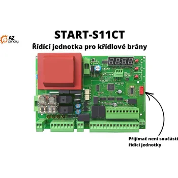 Pohon brány START-S11CT - řídící jednotka pro křídlové brány