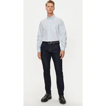 Pánská košile Calvin Klein Košile K10K113491 Modrá Slim Fit XS