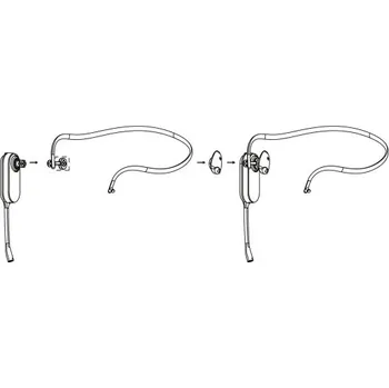 Sluchátka Yealink WH63/67 příslušenství na krk (330100010017)