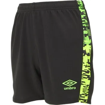 Pánské kraťasy Dětské sportovní kraťasy Umbro FORMATION KNIT SHORT - JNR XL Černá, Žlutá