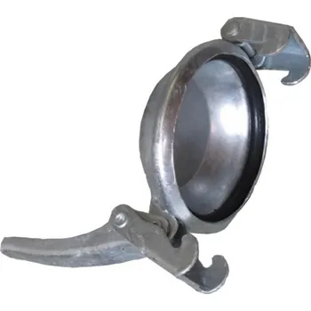 Hadicová spojka TS ITAL HÁK ZÁSLEPKA 100/132 mm - pozinkovaná záslepka s háky