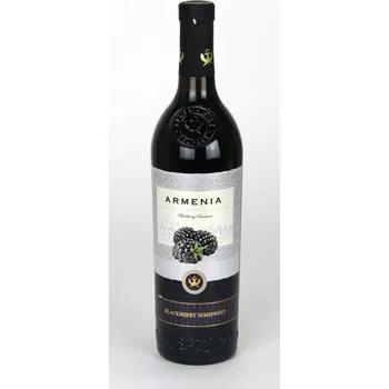 Víno Blackberry - červené polosladké 11.0% - Armenia Wine - 0.75L
