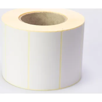 Speciální papír Etikety 100x50mm, vellum, bílá, D76, 1500 ks na roli, perforace