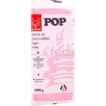 Výroba svíčky Cukrová hmota, azo-free, růžový bonbon, 1 kg | MODECOR, 25468