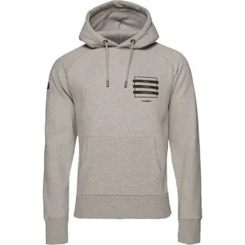 Pánská mikina Pánská mikina FUNDANGO TALIS XL Šedá, Černá