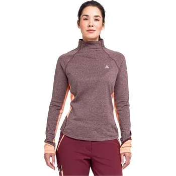 Dámská mikina Dámská funkční mikina Schöffel CRISTALLO W 42 Hnědá, Lososová