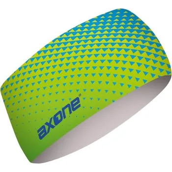 Sportovní čelenka Čelenka AXONE TRIANGLE UNI Zelená, Modrá