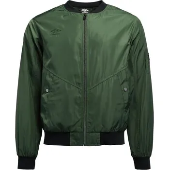 Pánský bomber Pánská šusťáková bunda Umbro BOMBER XL Zelená, Černá