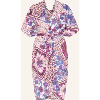 Darling Harbour Dámské Kimono, modrá / fuchsiová / bílá