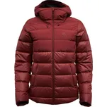 Dámská péřová bunda Odlo SEVERIN N-THERMIC XS Červená