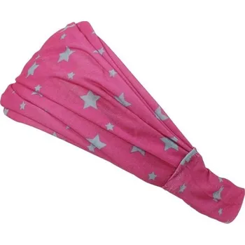 Dámský multifunkční šátek Finmark MULTIFUNCTIONAL SCARF 3in1 OS Růžová, Šedá