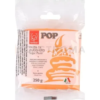 Výroba svíčky Cukrová hmota, pastelově oranžová, 250 g | MODECOR, 25326